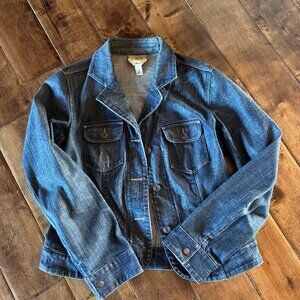 Women's Talbots Jean Jacket Size 8